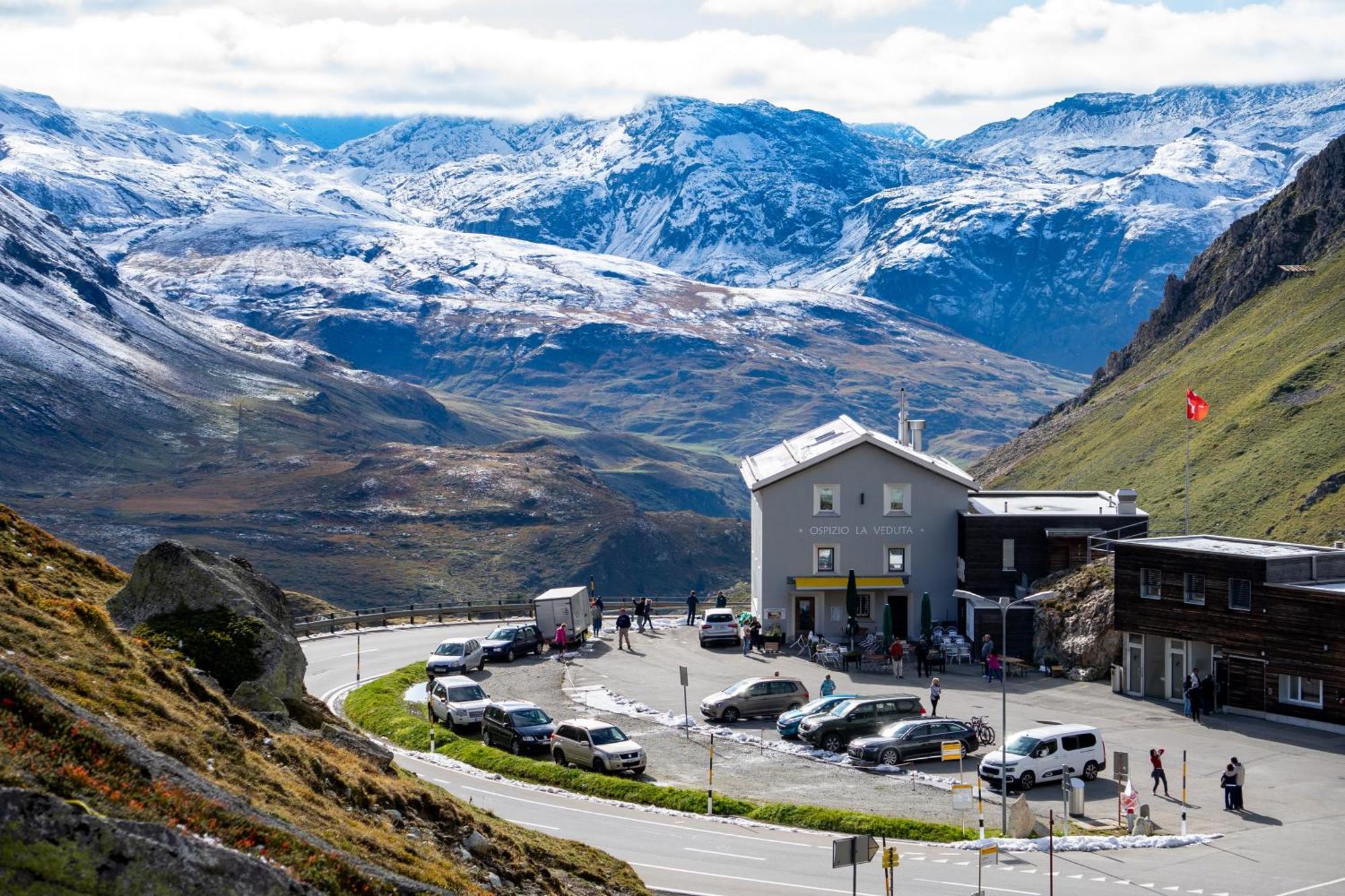 Ospizio La Veduta Hotel Bivio Buitenkant foto